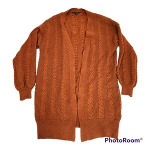 Cyrus Cableknit Open Cardigan